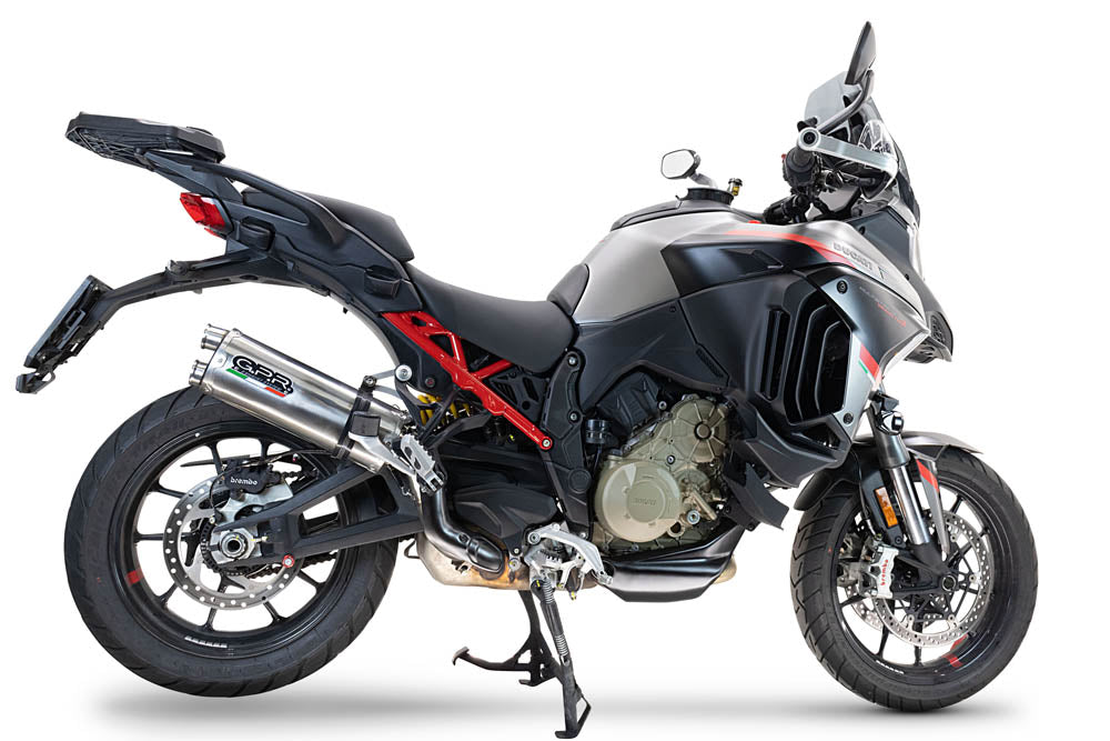 Ducati Multistrada V4 Rally 2023-2024 Exhaust GPR Slip-on Dual Inox