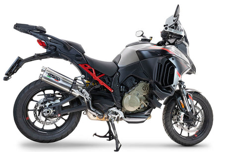 Ducati Multistrada V4 Rally 2023-2024 Exhaust GPR Slip-on Dual Inox