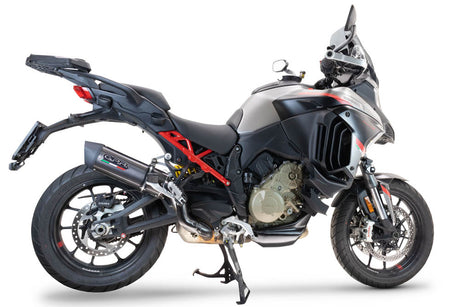 Ducati Multistrada V4 Rally 2023-2024 Exhaust GPR Slip-on Furore Evo4 Poppy
