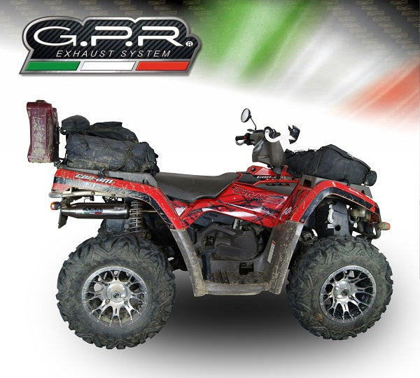 Can Am Outlander 330 passo corto - short chassis Exhaust GPR Full System Deeptone Atv