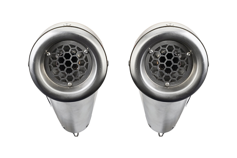 Kawasaki Zzr 1400 2023-2024 USA Exhaust GPR Double Slip-on Powercone Evo