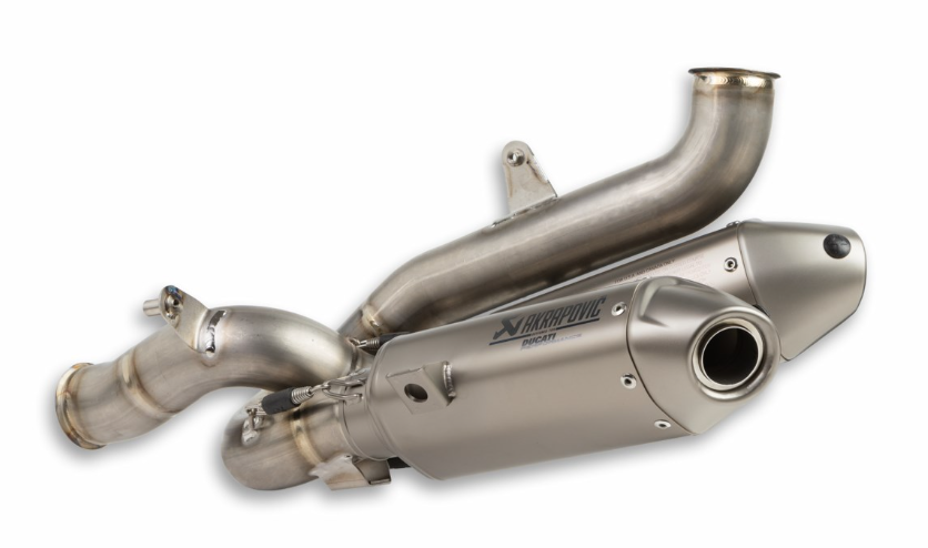 Akrapovic Exhaust Ducati Panigale V4 V4S 2025 Titanium Slip On Race 96482341AA