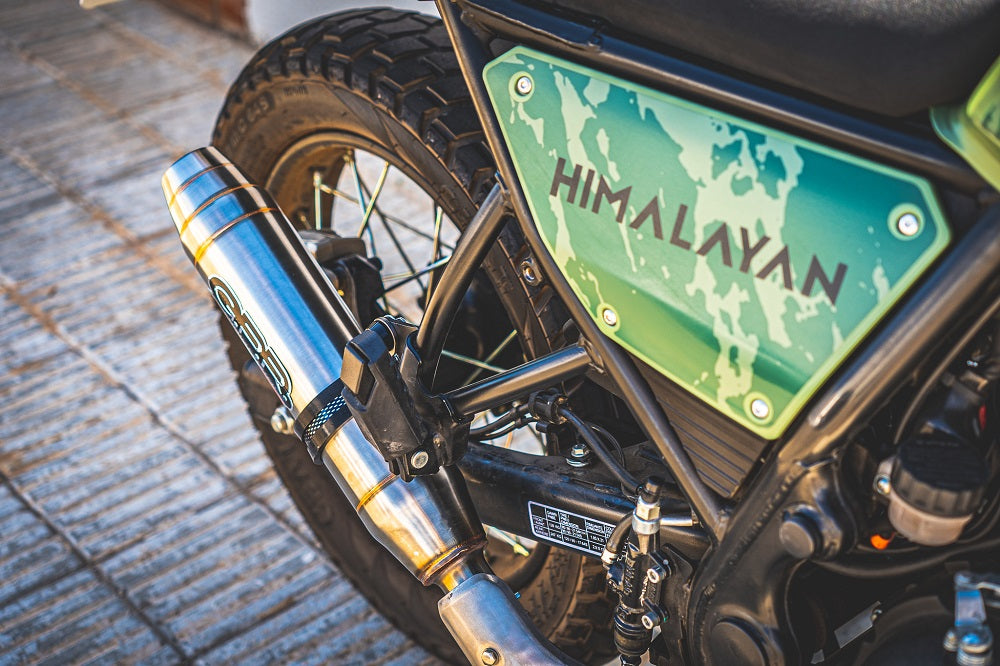 Royal Enfield Himalayan 410 2017-2020 D.42.5 Exhaust GPR Slip-on Deeptone Inox