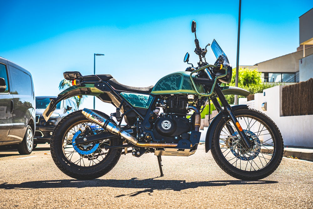 Royal Enfield Himalayan 410 2017-2020 D.36 Exhaust GPR Slip-on Deeptone Inox