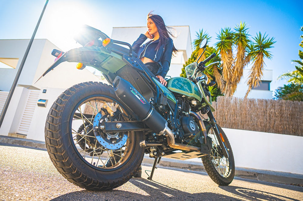 Royal Enfield Himalayan 410 2021-2024 Exhaust GPR Slip-on Furore Nero