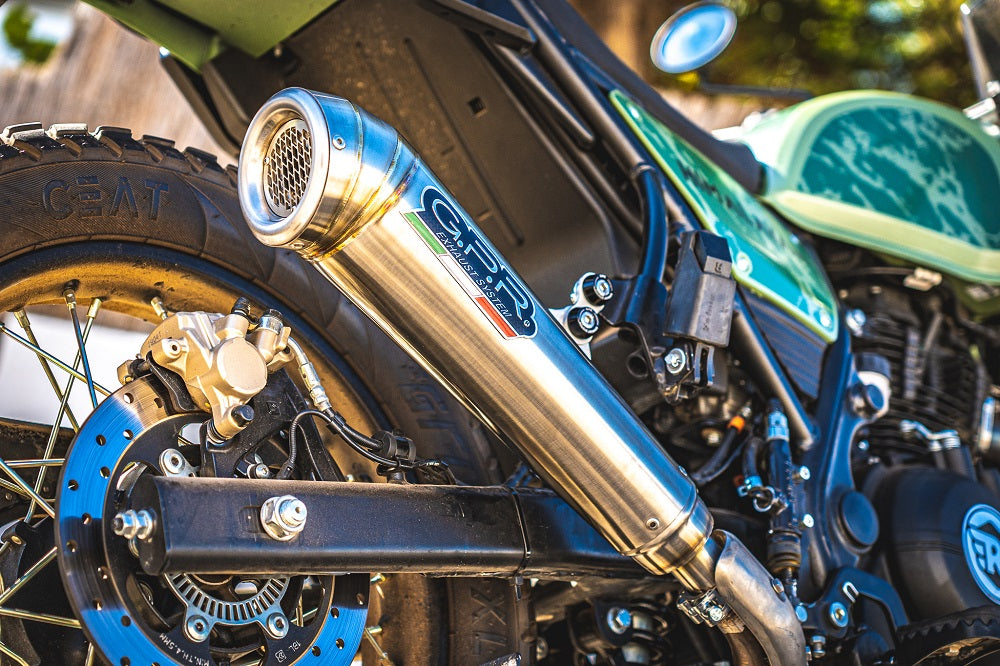Royal Enfield Himalayan 410 2017-2020 D.42.5 Exhaust GPR Slip-on Powercone Evo