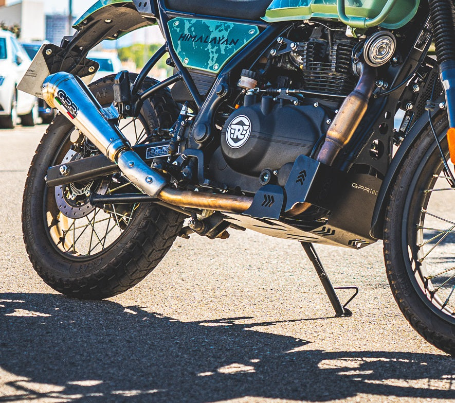 Royal Enfield Himalayan 410 2017-2020 D.42.5 Exhaust GPR Slip-on Powercone Evo