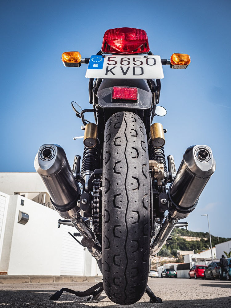 Royal Enfield Interceptor 650 2021-2024 Exhaust GPR Double Slip-on Satinox