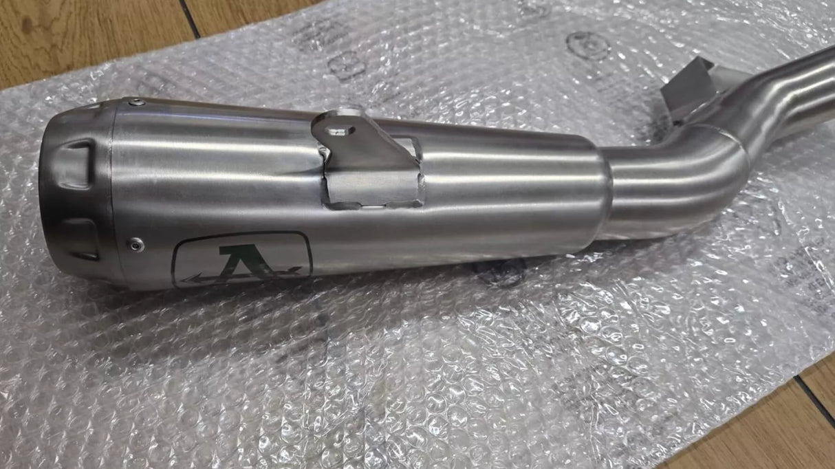 Arrow Pro-Race Slip-on Exhaust Nichrome for Honda CB500X 2019-2024 71896PRI