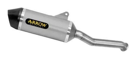 71943pk Arrow Cf Moto 800mt Sport / Touring 23-24 EU Homologated Titanium Race Tech Silencer With Welded Link Pipe