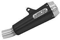 Arrow Honda Cb 1000r 18-19 Homologated Nichrom Dark Pro-Race Silencer With Welded Link Pipe Low Version For Original And Arrow Coll. 71882prn