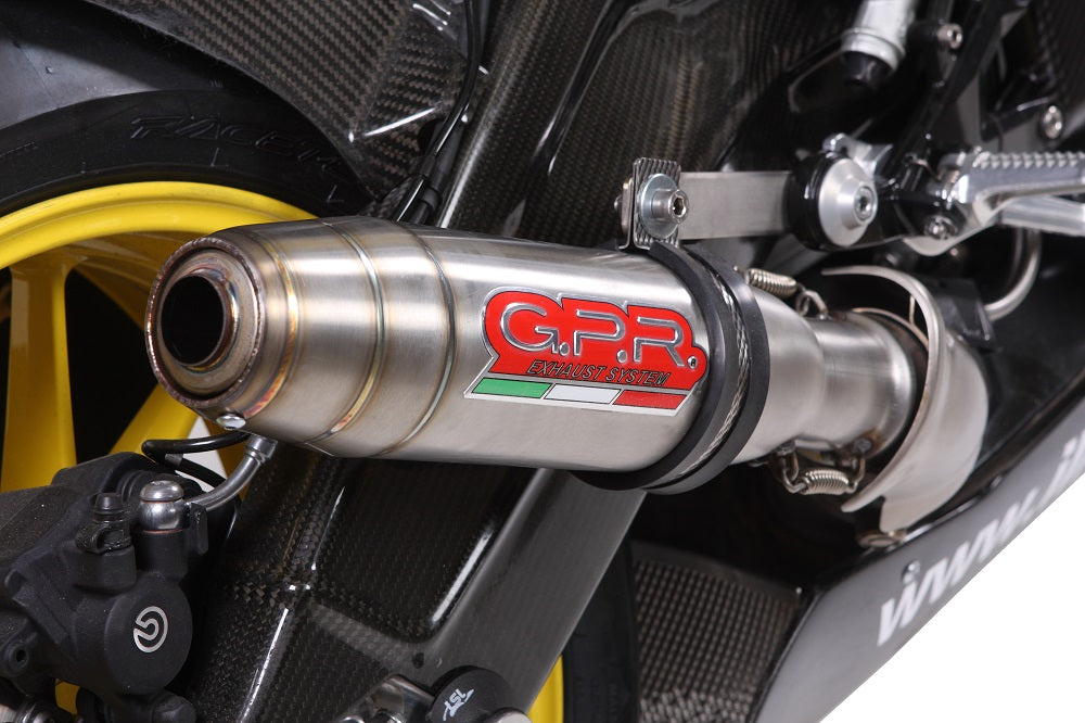 Bmw S1000RR 2009-2011 Exhaust GPR Slip-on Deeptone Inox