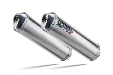 Yamaha Tdm 900 2002-14 Exhaust GPR Double Slip-on Satinox