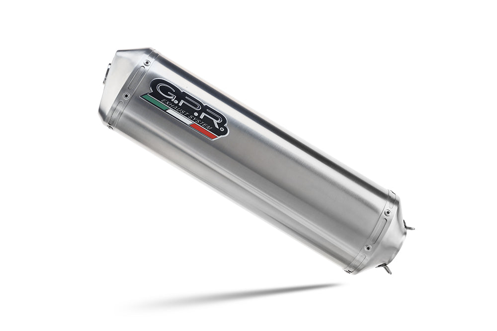 Yamaha Tdm 850 1991-01 Exhaust GPR Double Slip-on Satinox
