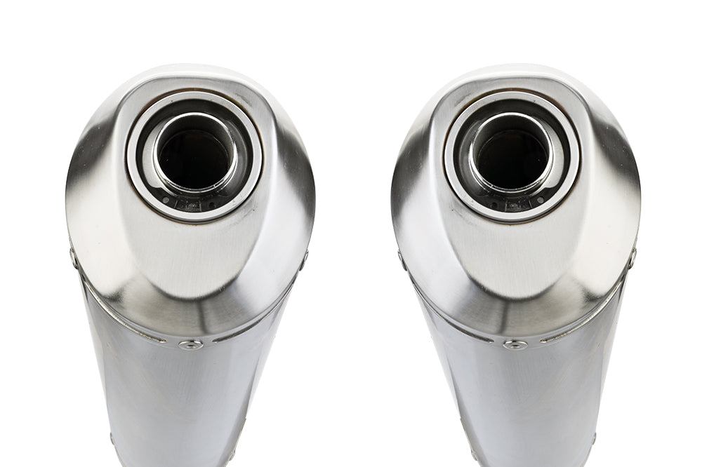 Yamaha Tdm 850 1991-01 Exhaust GPR Double Slip-on Satinox