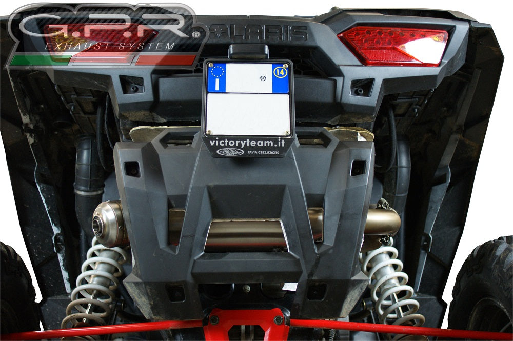 Polaris Rzr XP 1000 2014-2023 Exhaust GPR Slip-on Power Bomb