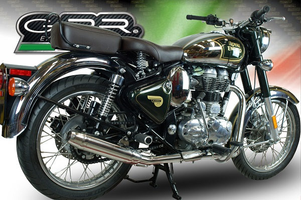 Royal Enfield Classic - Bullet Efi 500 2017-2020 Exhaust GPR Slip-on Deeptone Inox