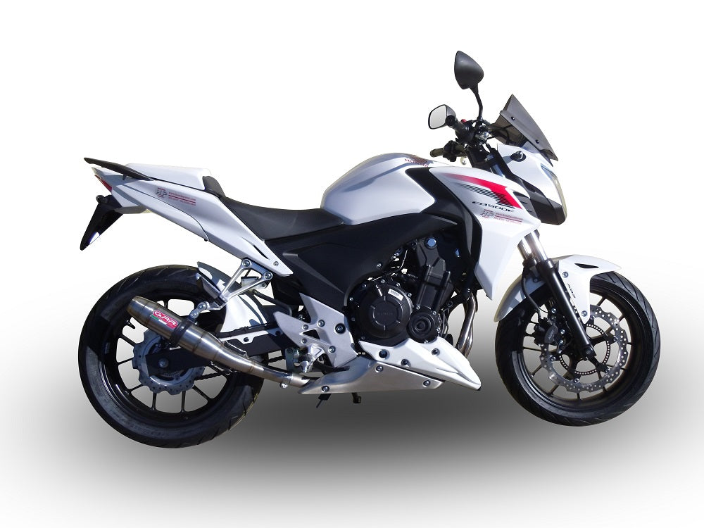 Honda CB500F 2019-2020 Exhaust GPR Slip-on Deeptone Inox