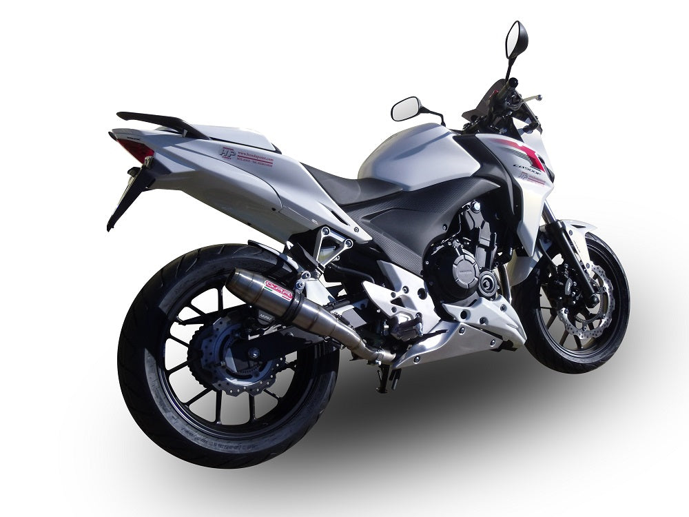 Honda CB400F 2013-2015 Exhaust GPR Slip-on Deeptone Inox
