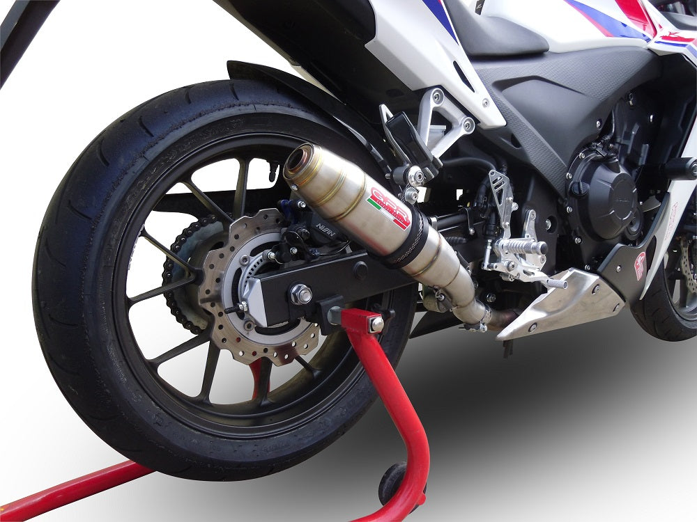 Honda CBR500R 2019-2022 Exhaust GPR Slip-on Deeptone Inox