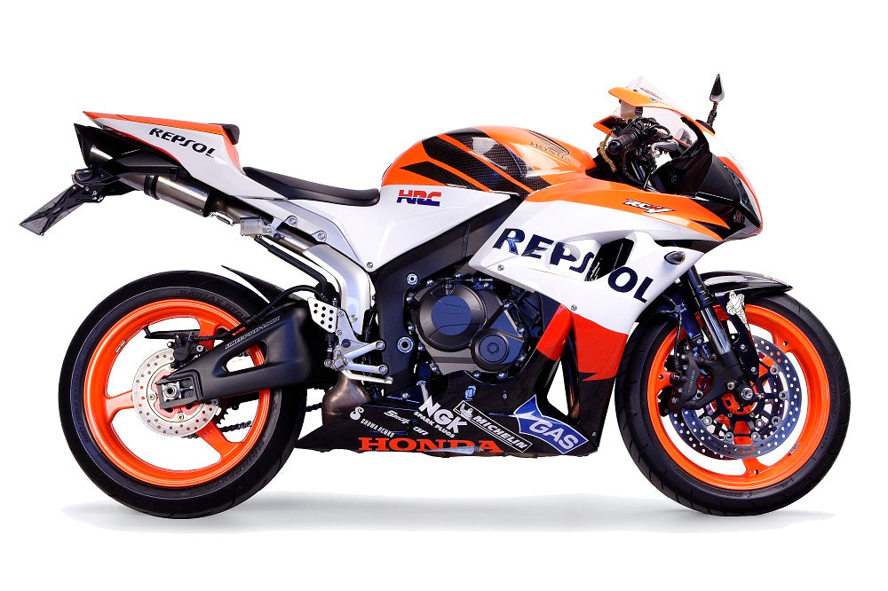 Honda CBR600RR 2007-2018 Exhaust GPR Slip-on Tiburon Titanium