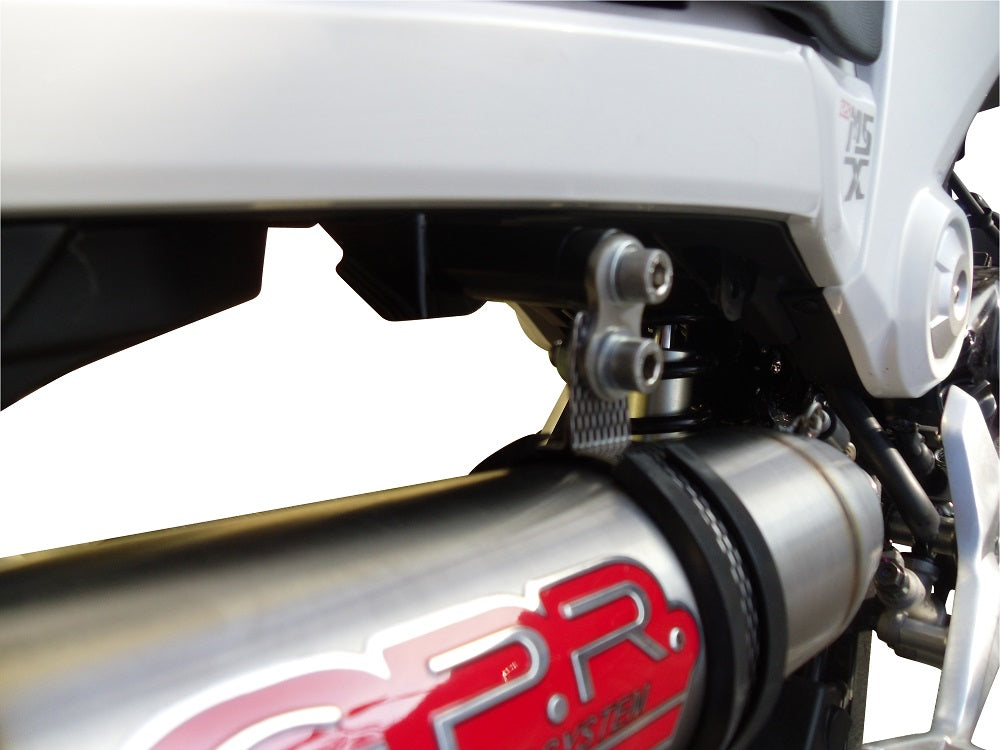 Honda Msx - Grom 125 2013-2017 Exhaust GPR Slip-on Deeptone Inox