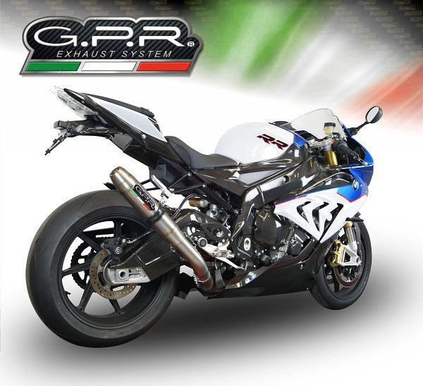 Bmw S1000RR - M 2015-2016 Exhaust GPR Slip-on Deeptone Inox