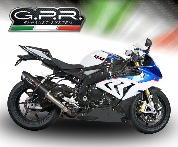 Bmw S1000RR - M 2015-2016 Exhaust GPR Slip-on Furore Nero