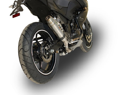 Kawasaki Z300 2014-2017 Exhaust GPR Slip-on Deeptone Inox