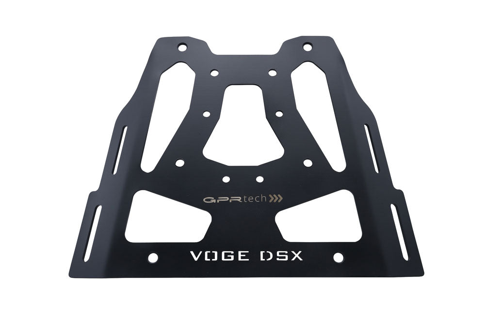 Voge Valico 525 Dsx 2023-2024 GPR Tech 35L Aluminum Top Case, Silver with Mounting Plate