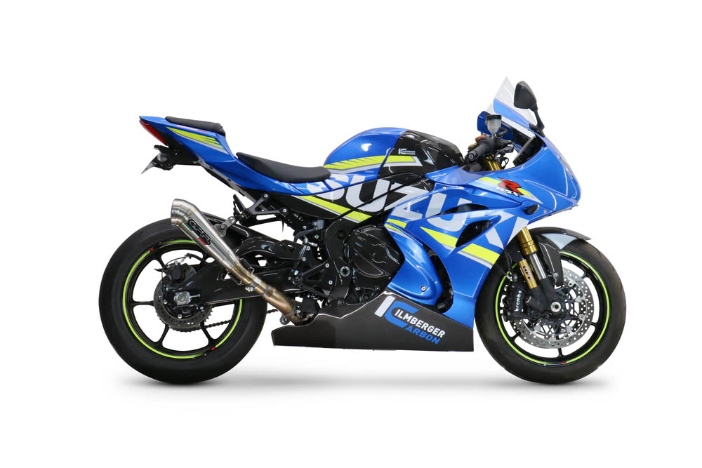 Suzuki GSXR 1000 R 2017-2020 Exhaust GPR Slip-on Powercone Evo
