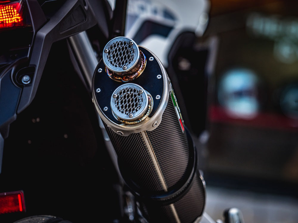 Triumph Tiger 900 2020-2023 Exhaust GPR Slip-on Dual Poppy