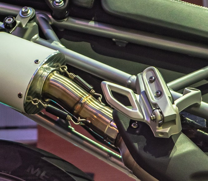 Triumph Tiger 900 2020-2023 Exhaust GPR Slip-on Satinox