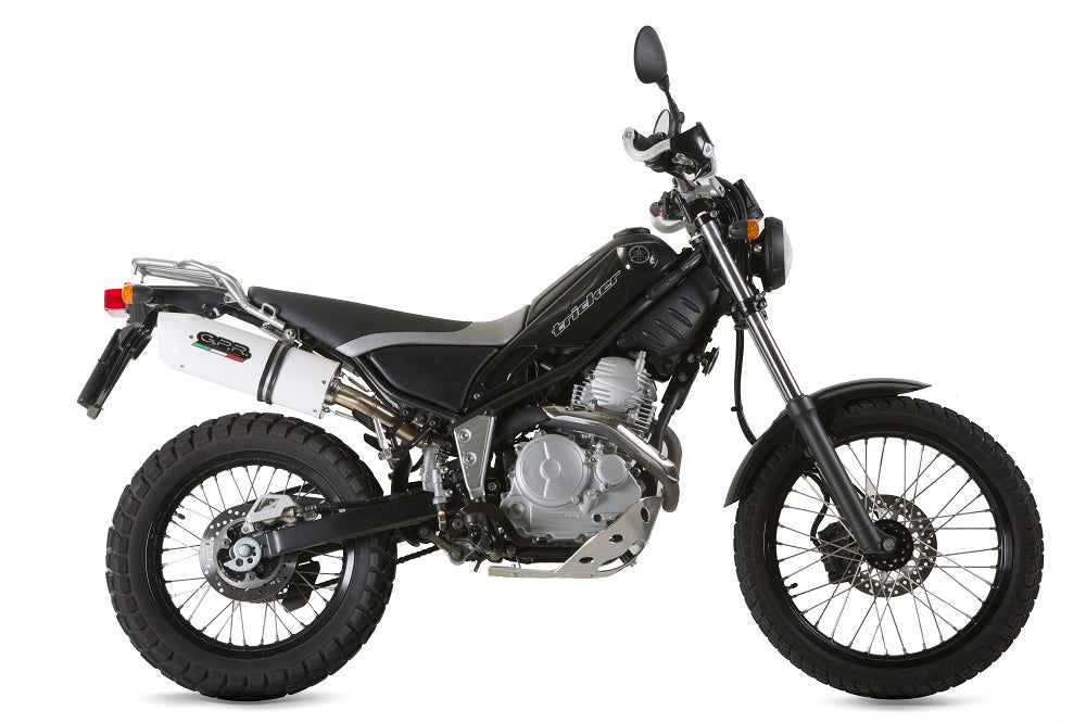 Yamaha Tricker 250 2005-2008 Exhaust GPR Slip-on Albus Ceramic