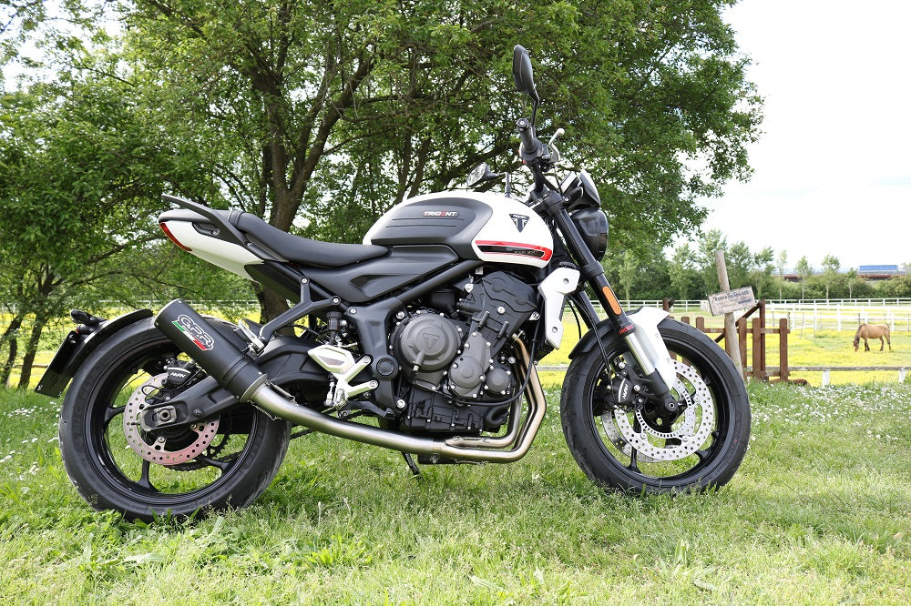 Triumph Trident 660 2021-2024 Exhaust GPR Full System M3 Black Titanium