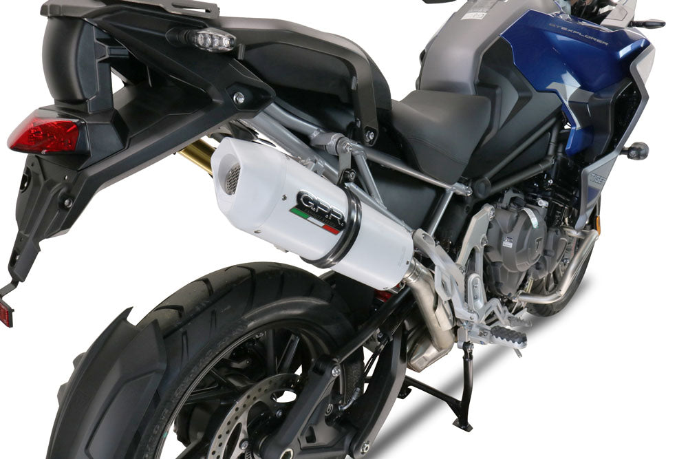 Triumph Tiger 1200 Gt - Rally 2022-2024 Exhaust GPR Slip-on Albus Evo4