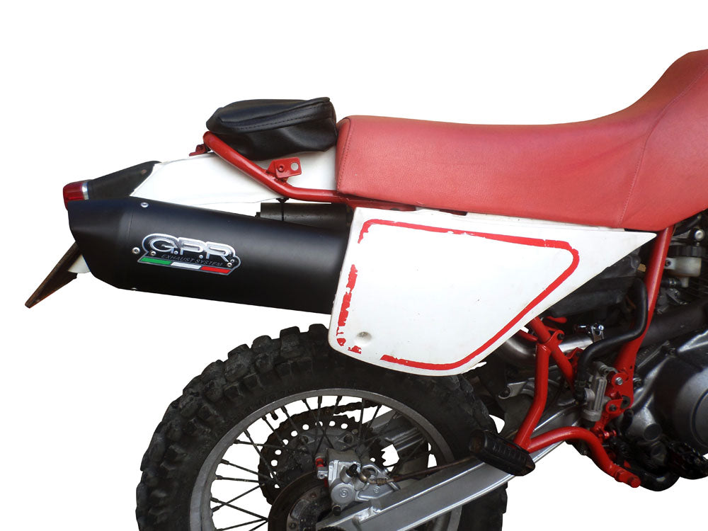 Yamaha Tt 600 1983-97 Exhaust GPR Slip-on Furore Nero