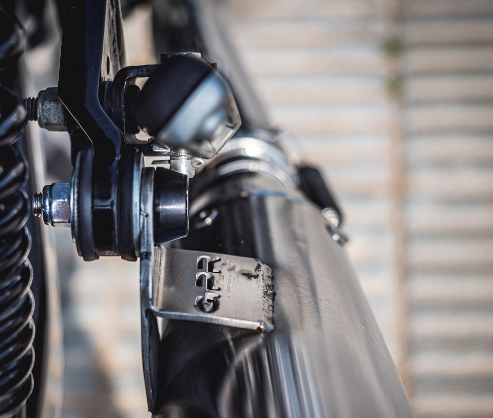 Bmw R80GS 1980-1987 Exhaust GPR Silencer without link pipe Ultracone Inox Cafè Racer