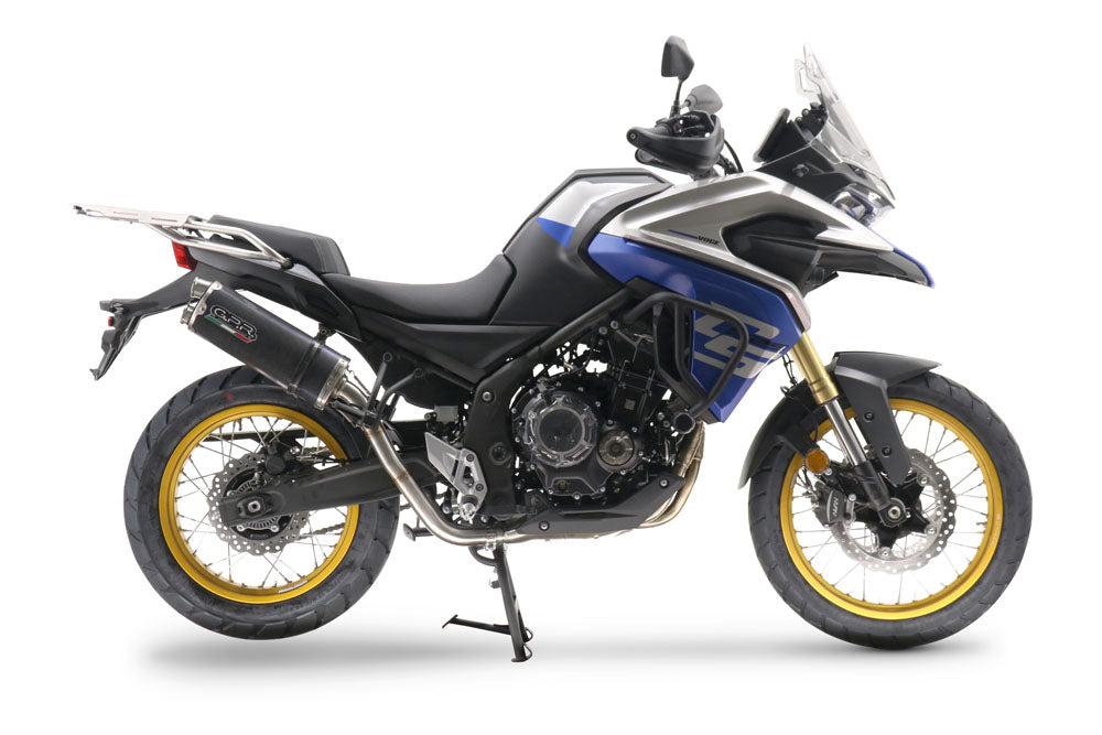 Voge 525DSX 2023-2024 Exhaust GPR Slip-on Dual Poppy