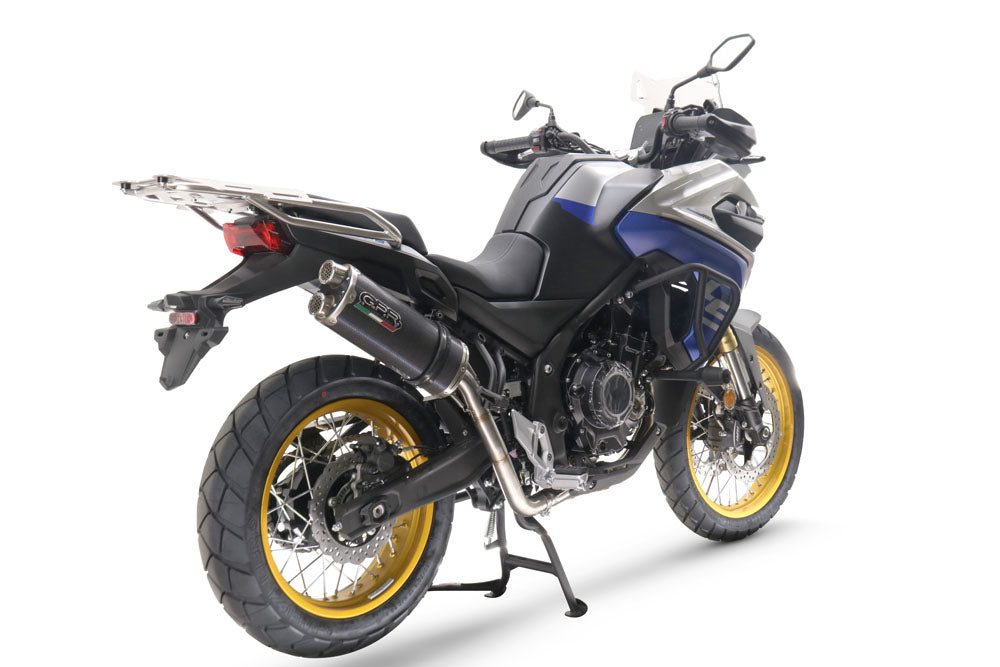 Voge 525DSX 2023-2024 Exhaust GPR Slip-on Dual Poppy