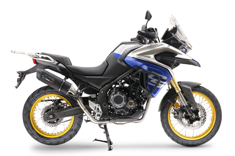 Voge 525DSX 2023-2024 Exhaust GPR Slip-on Furore Evo4 Nero