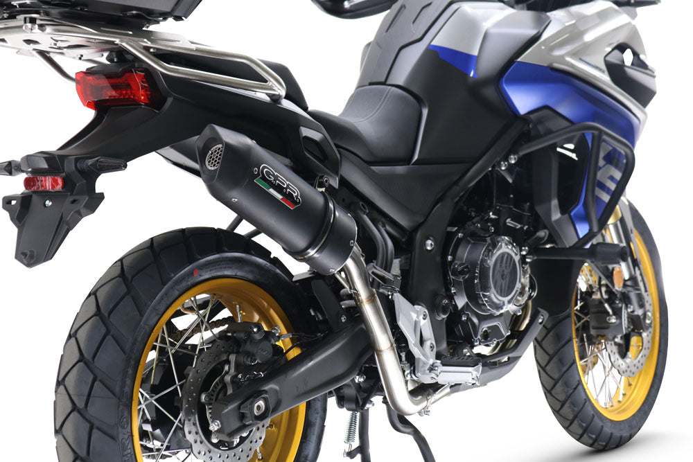 Voge 525DSX 2023-2024 Exhaust GPR Slip-on Furore Evo4 Nero