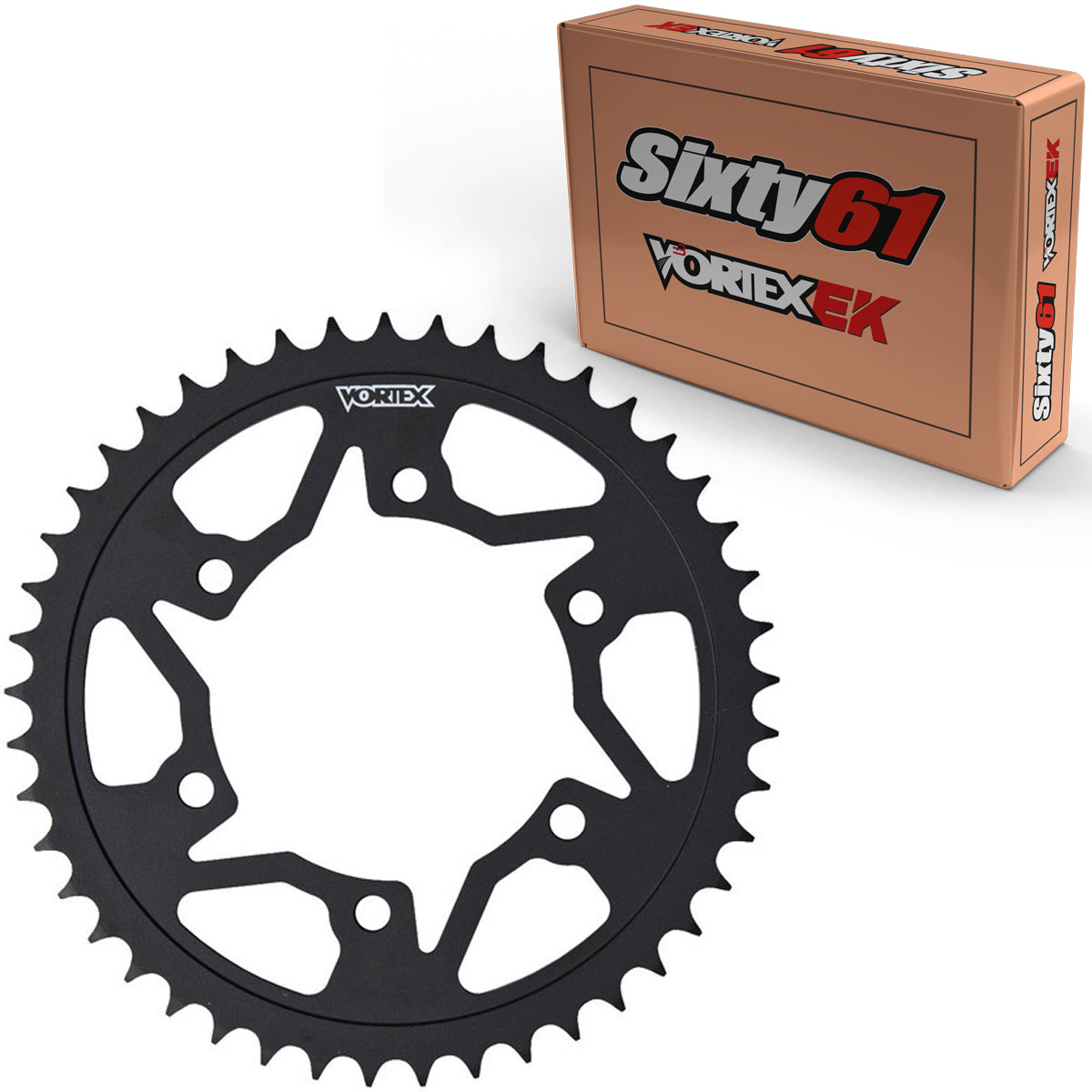 Suzuki GSXR 600 750 Rear Sprocket 2011-2025 Vortex 525 41-47 Teeth Steel