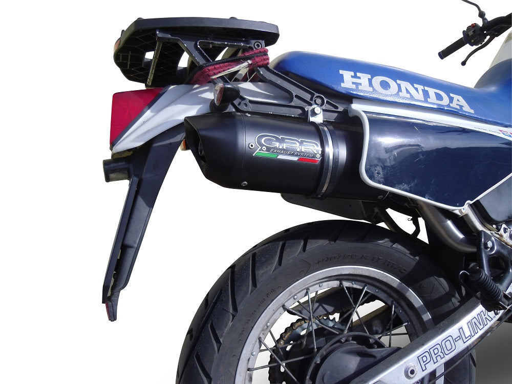 Honda Xl 600 Lm-Rm 1985-1989 Exhaust GPR Slip-on Furore Nero