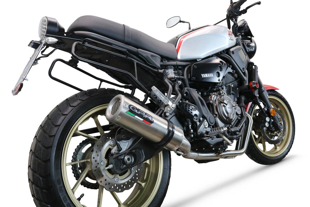 Yamaha Xsr 700 2016-2020 Exhaust GPR Full System M3 Inox