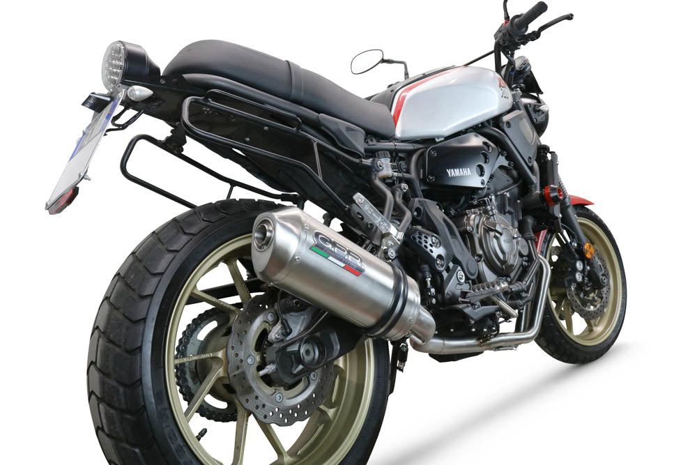 Yamaha Xsr 700 2021-2024 Exhaust GPR Full System Satinox