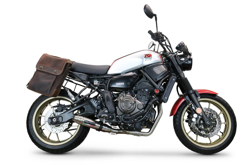 Yamaha Xsr 700 2021-2024 Exhaust GPR Full System Deeptone Inox