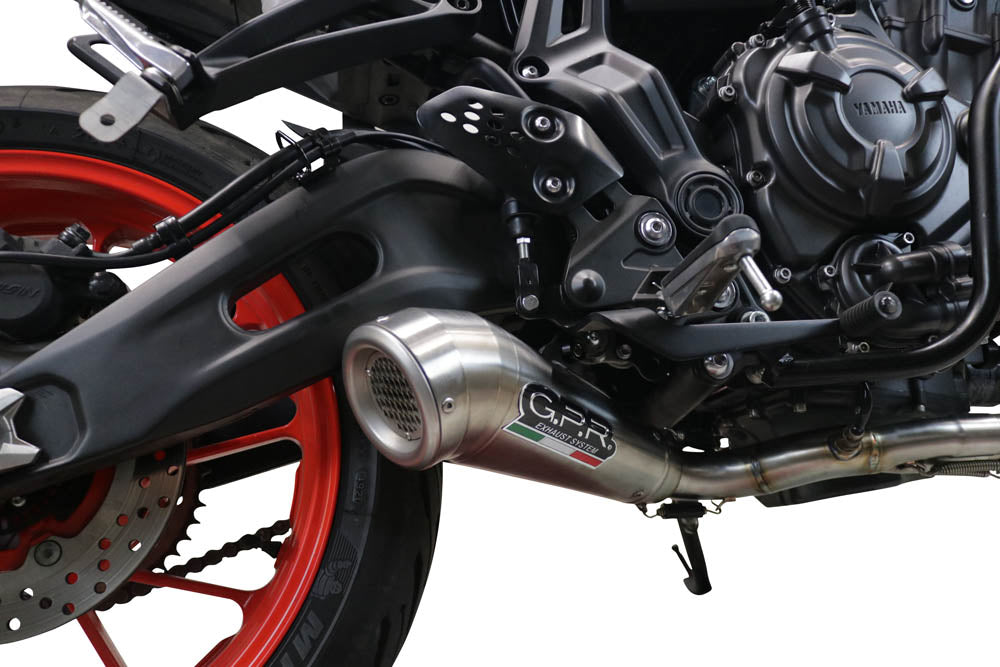 Yamaha Mt-07 2021-2024 Exhaust GPR Full System Powercone Evo