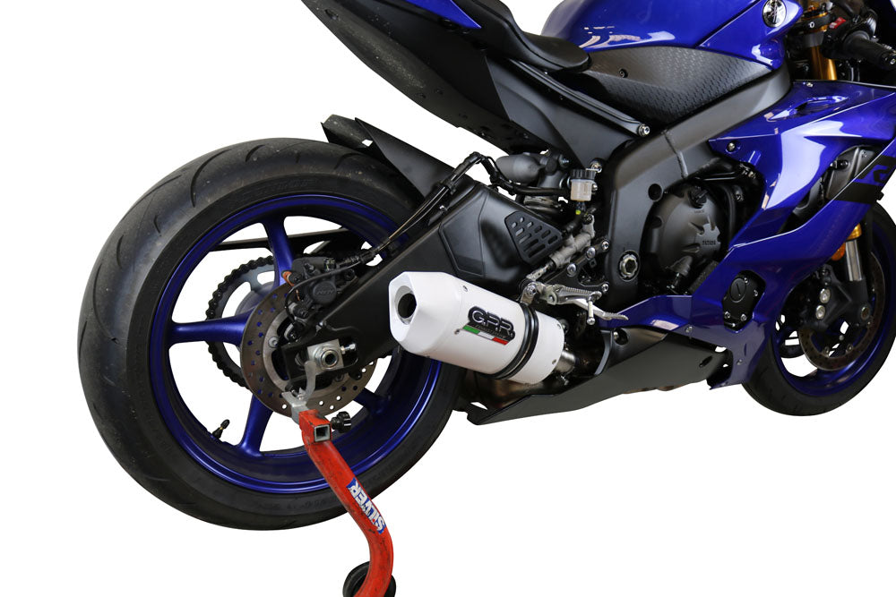 Yamaha Yzf R6 2017-2024 Exhaust GPR Slip-on Albus Evo4