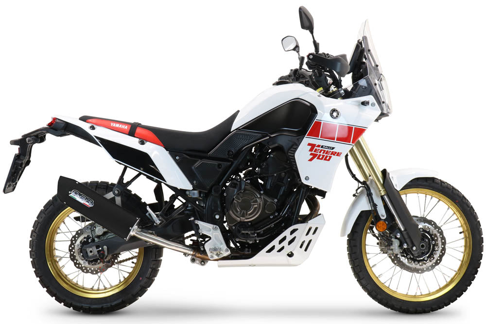 Yamaha Tenere 700 2019-2020 Exhaust GPR Slip-on Furore Evo4 Nero